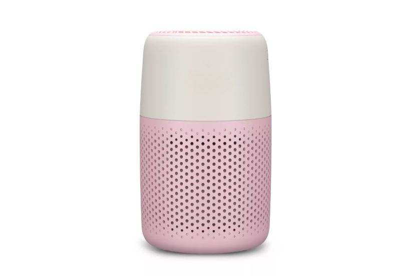 Compact Desktop Air Purifier with Aromatherapy Function and Adjustable Night Light