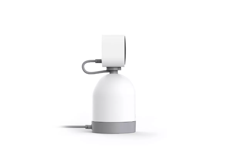 Indoor Pan-Tilt Security Camera with 360-Degree Coverage and HD Night View