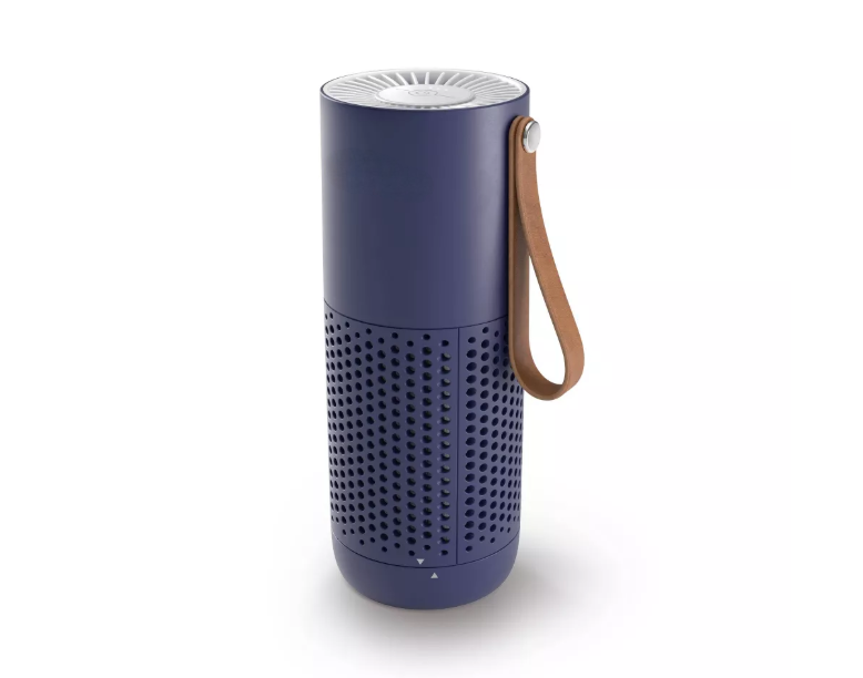 Portable 3-in-1 Air Purifier with Carrying Strap and Quiet Multi-Speed Fan