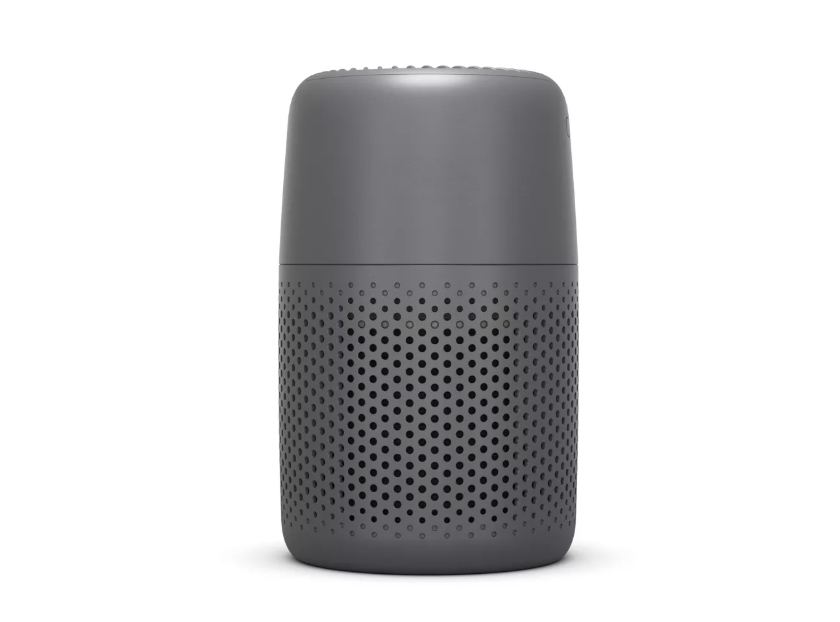 Compact Desktop Air Purifier with Aromatherapy Function and Adjustable Night Light