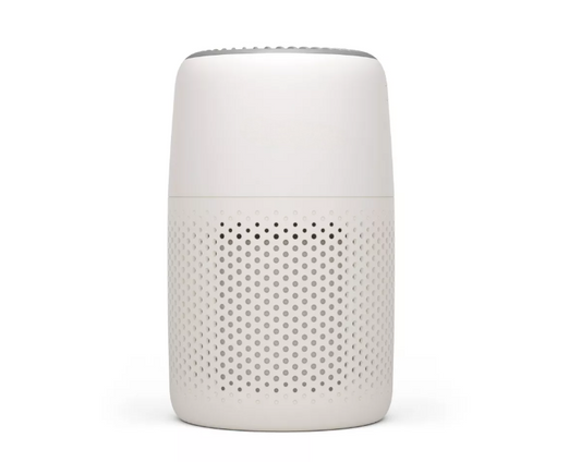 Compact Desktop Air Purifier with Aromatherapy Function and Adjustable Night Light