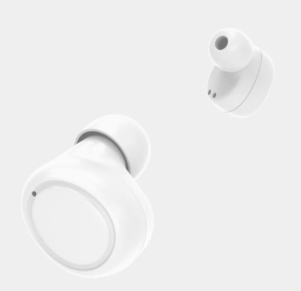 Sweat-Resistant True Wireless Earbuds with Secure Fit and Portable Power Case