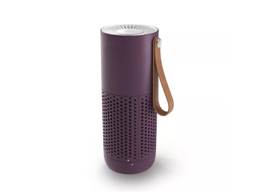 Portable 3-in-1 Air Purifier with Carrying Strap and Quiet Multi-Speed Fan