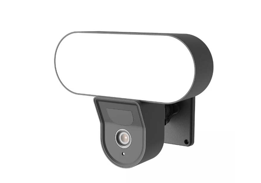 Smart Outdoor Floodlight Security Camera with 2.5K HD Video and Two-Way Audio