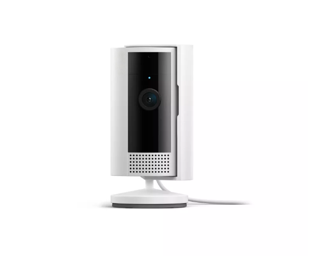 Versatile Plug-In Indoor Security Camera with Privacy Cover and Color Night Vision
