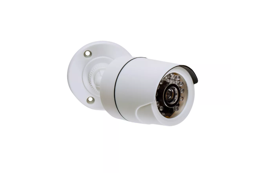 Realistic Outdoor Dummy Security Camera with Weather-Resistant Housing