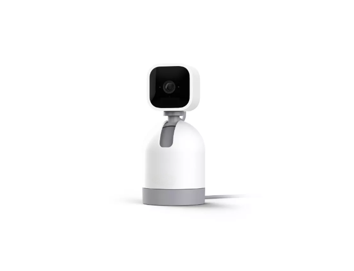 Indoor Pan-Tilt Security Camera with 360-Degree Coverage and HD Night View
